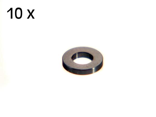 DISTANZSCHEIBE 3X6X1MM (10) eloxiert